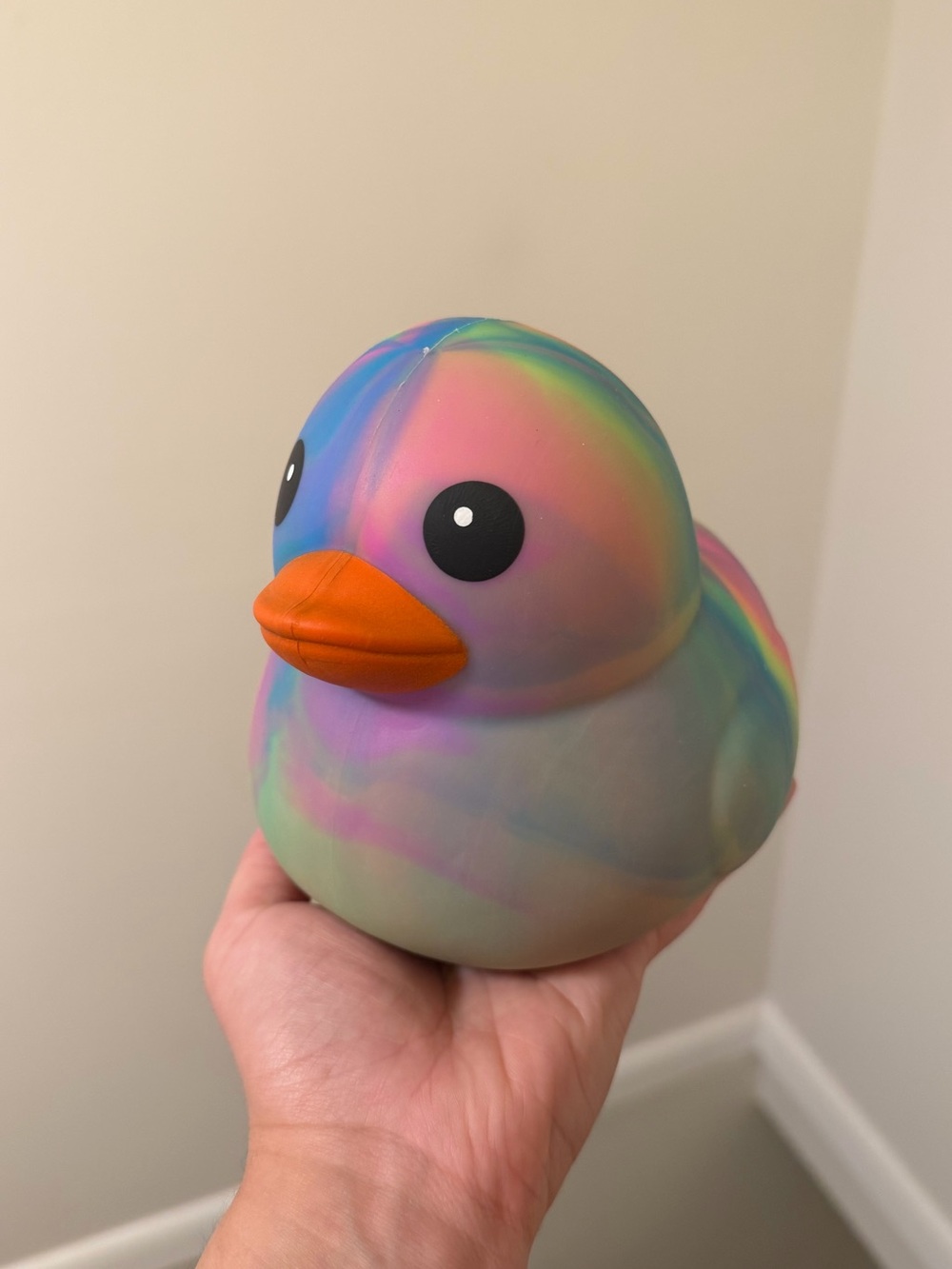 Sunny Days Jumbo Squeezy Duck – Tie Dye (1PC)